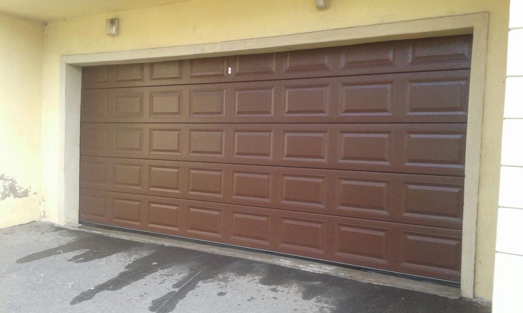 double steel door